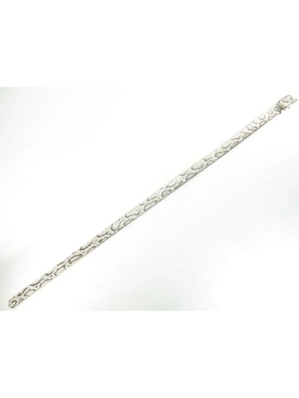 Genuine Python Snake Skin Auto Locking Men's Belt - 46